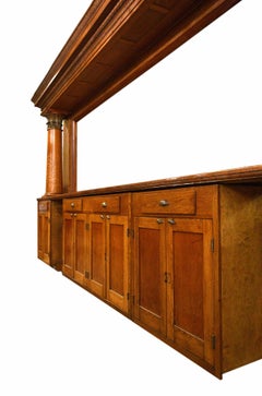 Victorian Quartersawn Back Bar