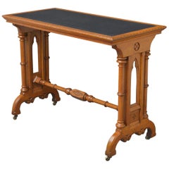 Victorian Reformed Gothic Oak Table