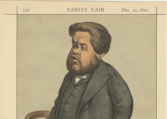 Victorian Reformer at the Rail – Vanity Fair Men of the Day No. 16, 1870