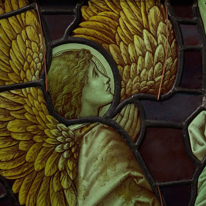 Vetrata antica religiosa vittoriana in vendita 10