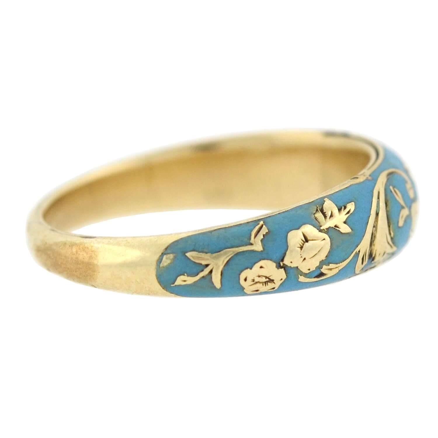 enamel compartment ring