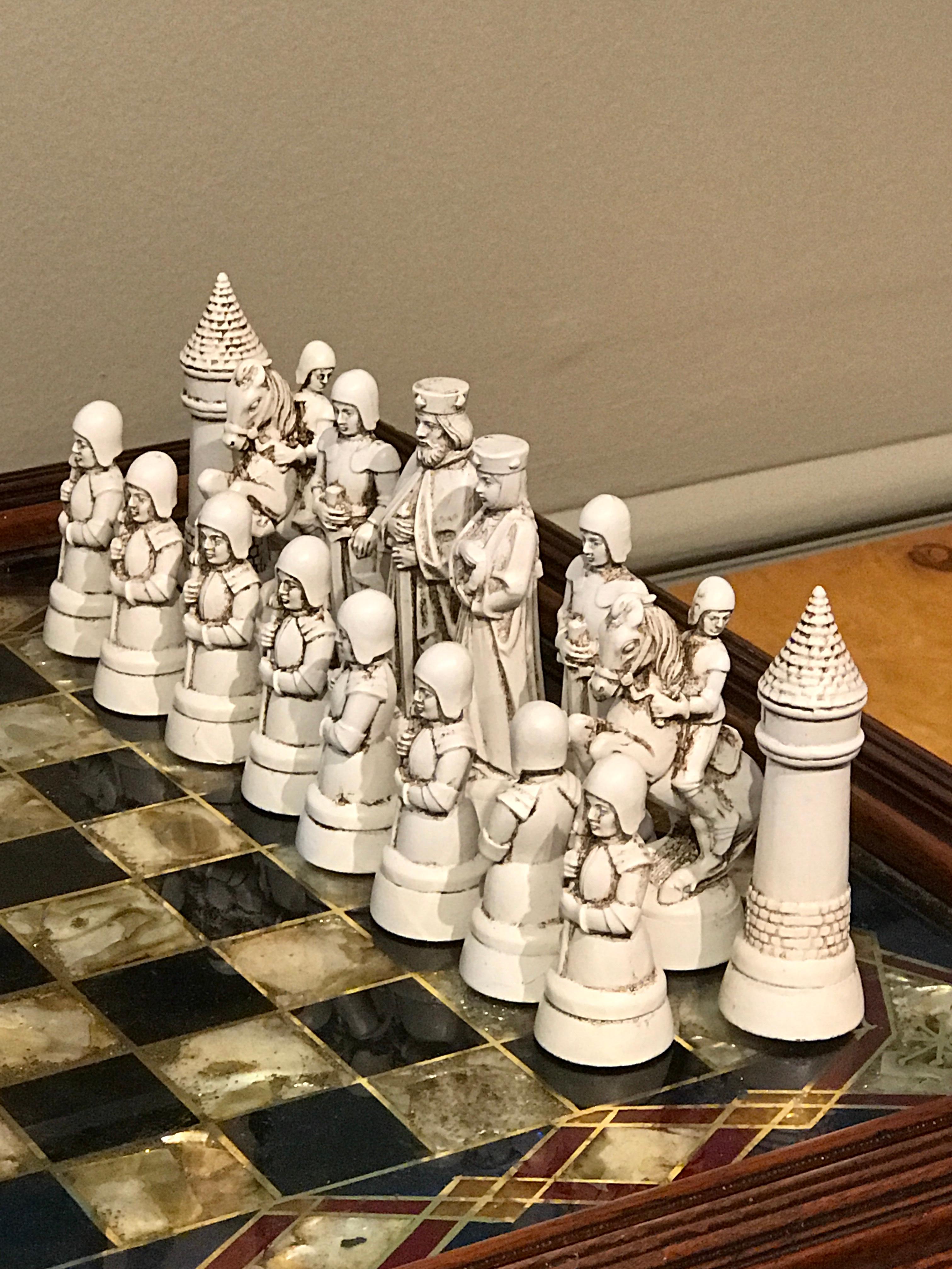 victorian chess board