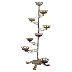 Victorian Revolving Arm Plant Stand