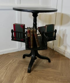 Victorian Revolving Reading Stand or Book Table