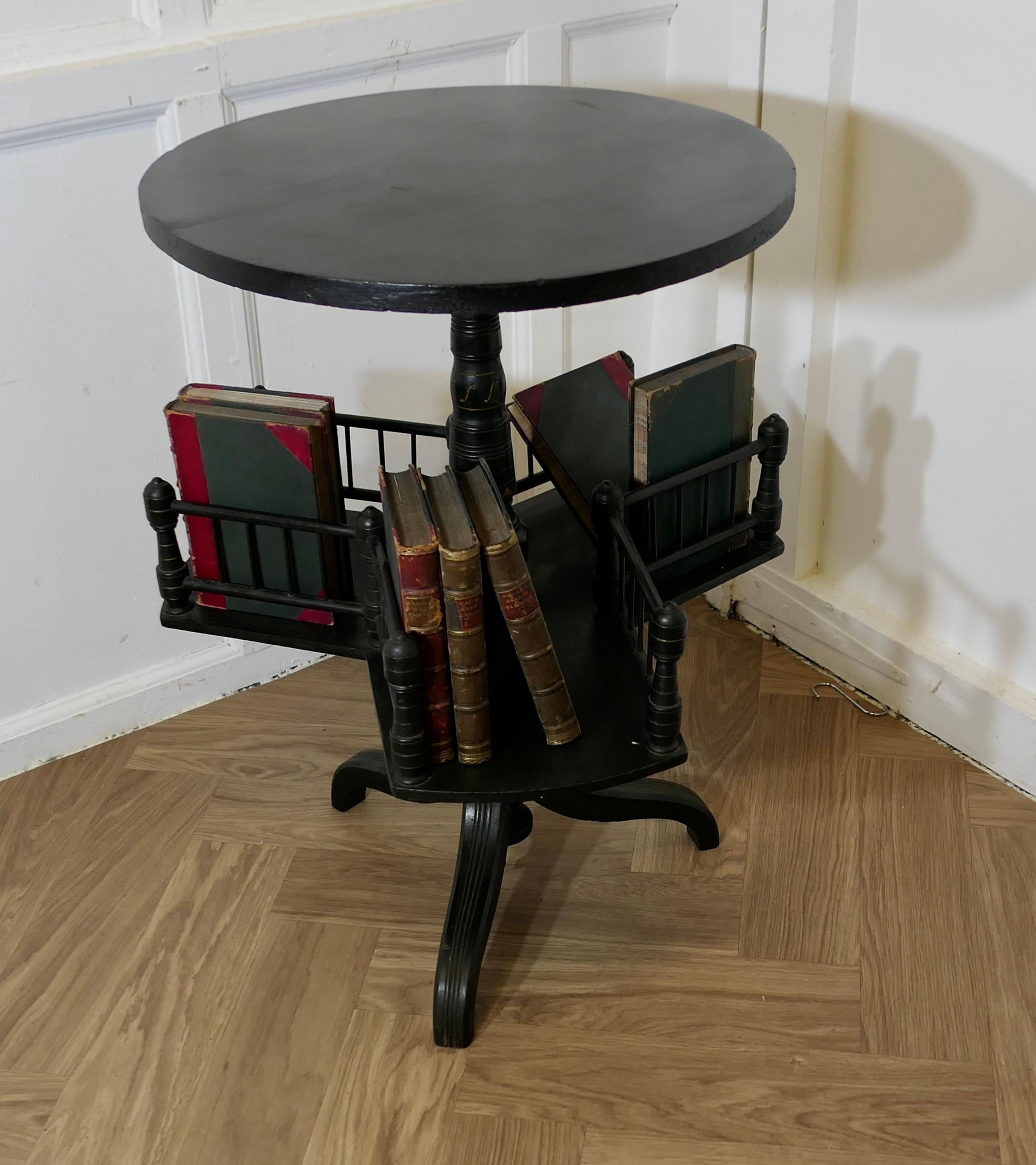 Victorian Revolving Reading Stand or Book Table In Good Condition In Godshill, Isle of Wight