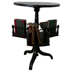 Victorian Revolving Reading Stand or Book Table
