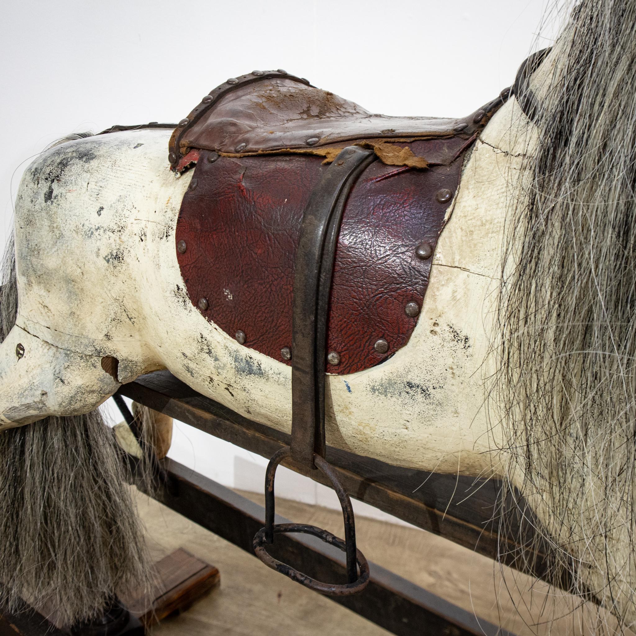 English Victorian Rocking Horse For Sale