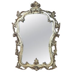 Victorian Rococo Style Gilt Mirror