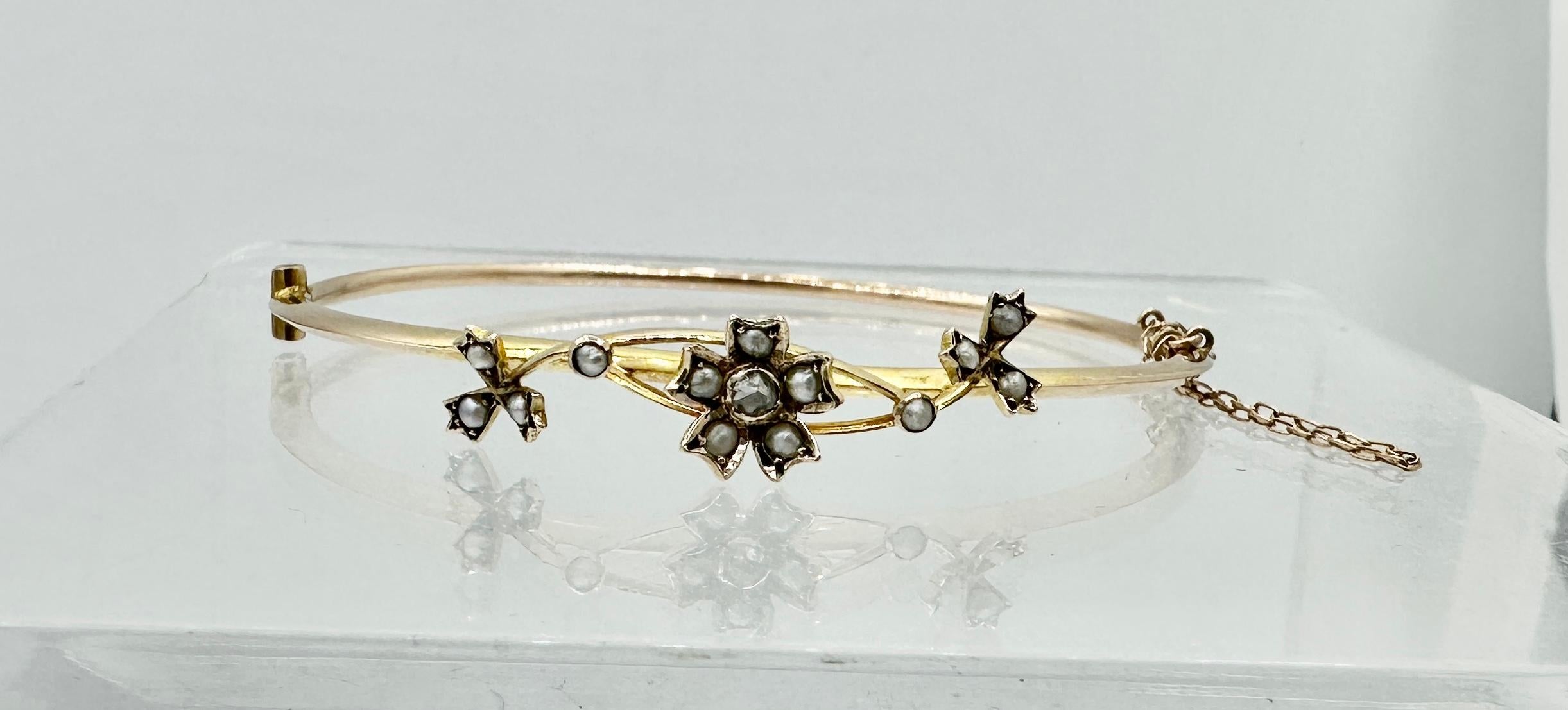 designer flower bracelet
