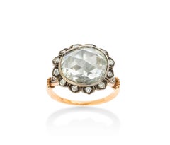 Victorian Rose Cut Diamond Ring