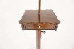 Victorian Rosewood Adjustable, Telescopic, Shaving Mirror, Scotland, 1840