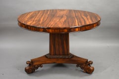 Victorian Rosewood Breakfast Table