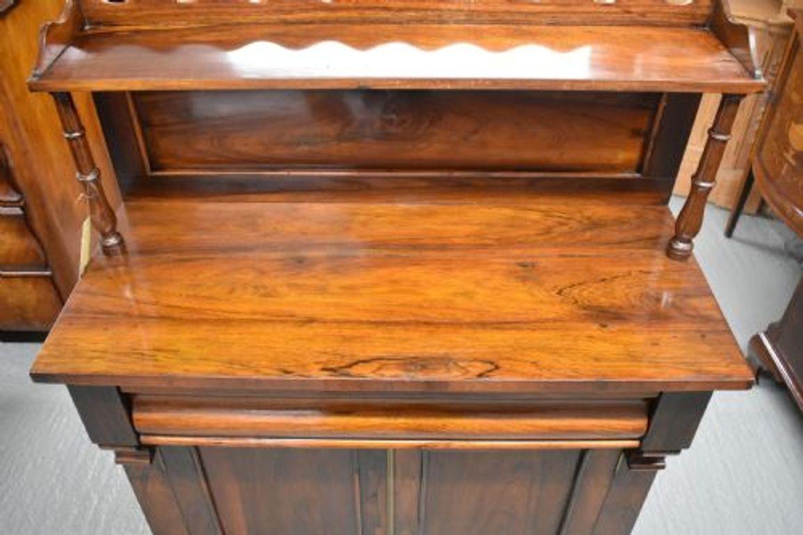 Victorian Rosewood Chiffonier For Sale 1