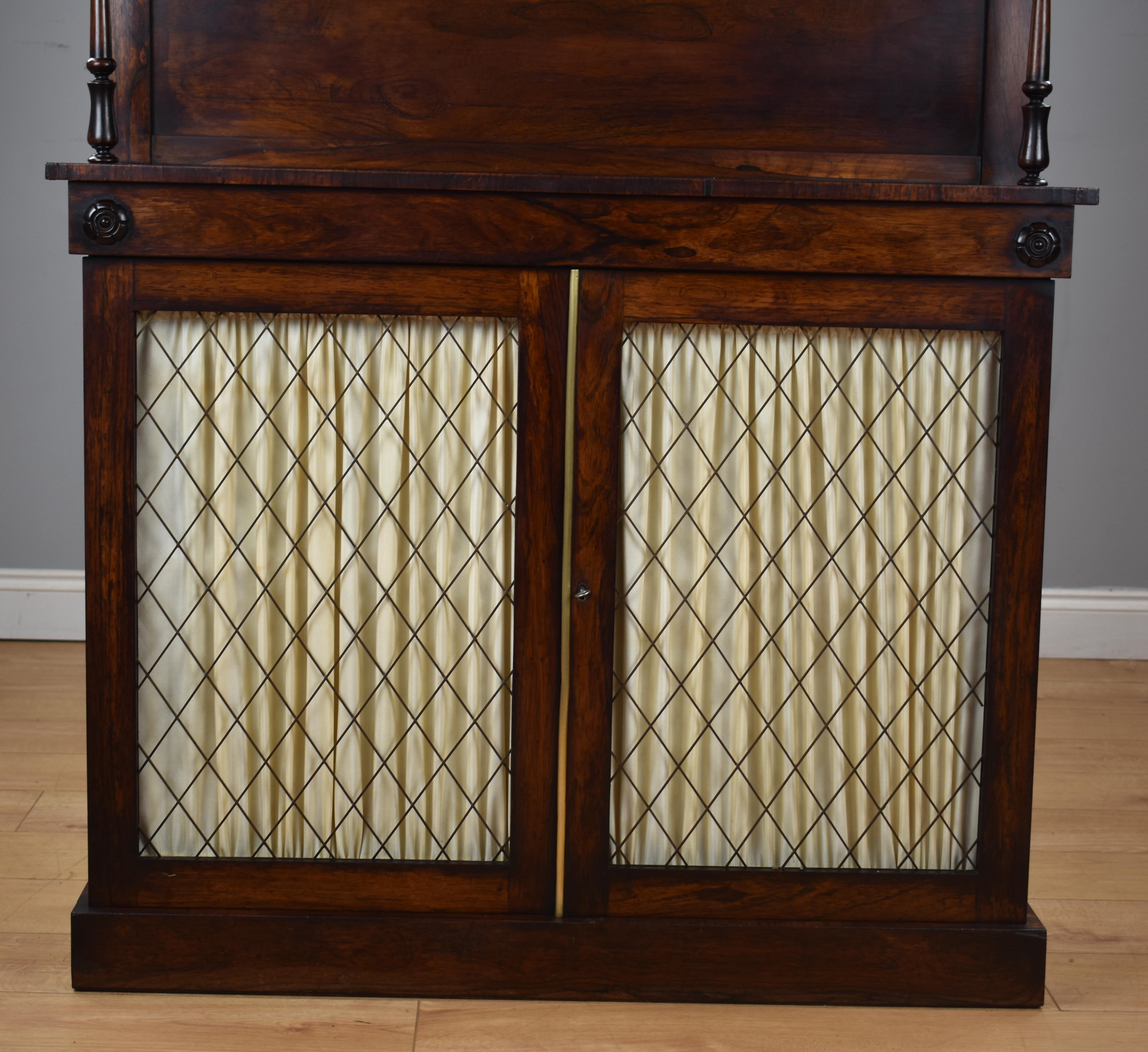 Victorian Rosewood Chiffonier 1