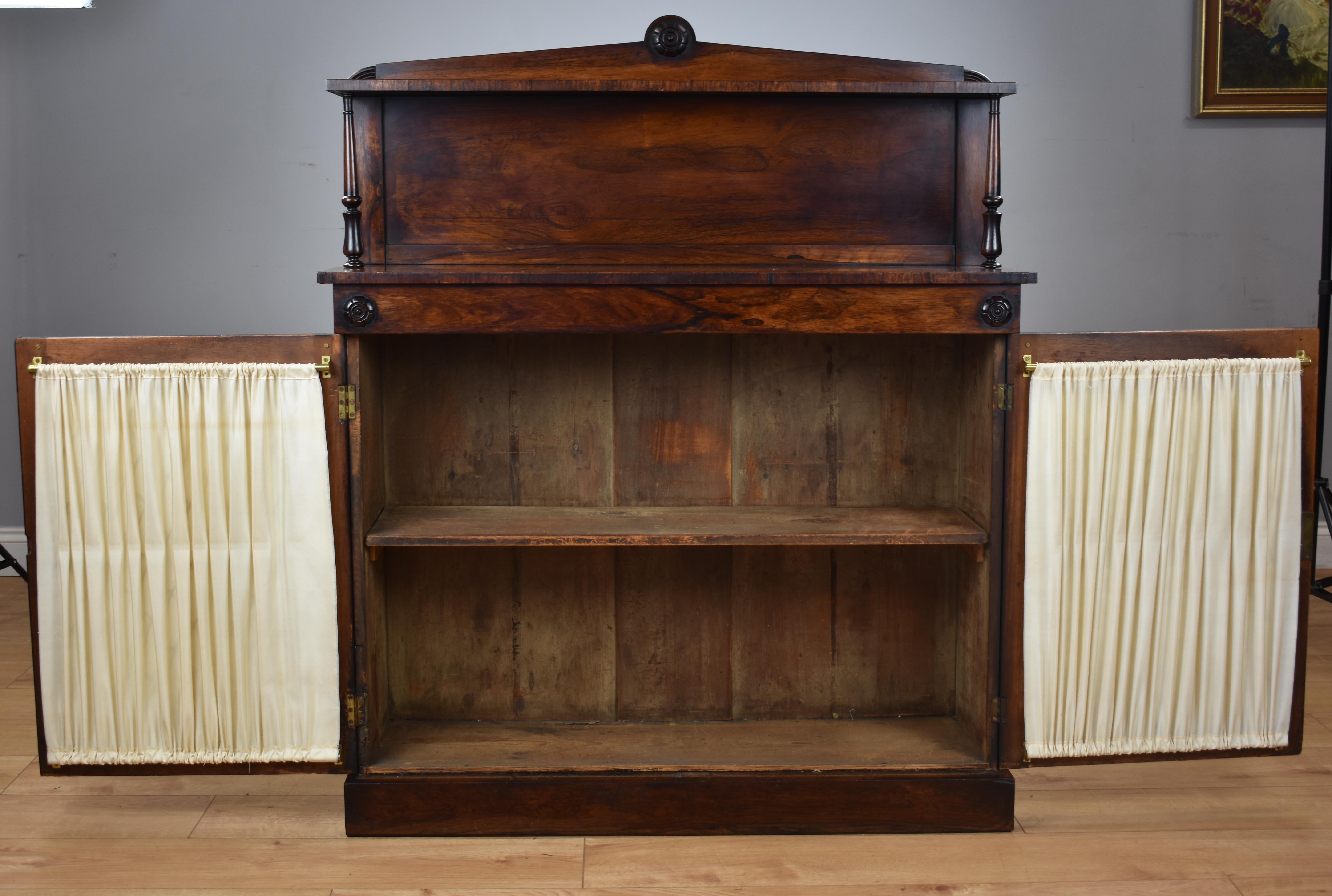 Victorian Rosewood Chiffonier 2