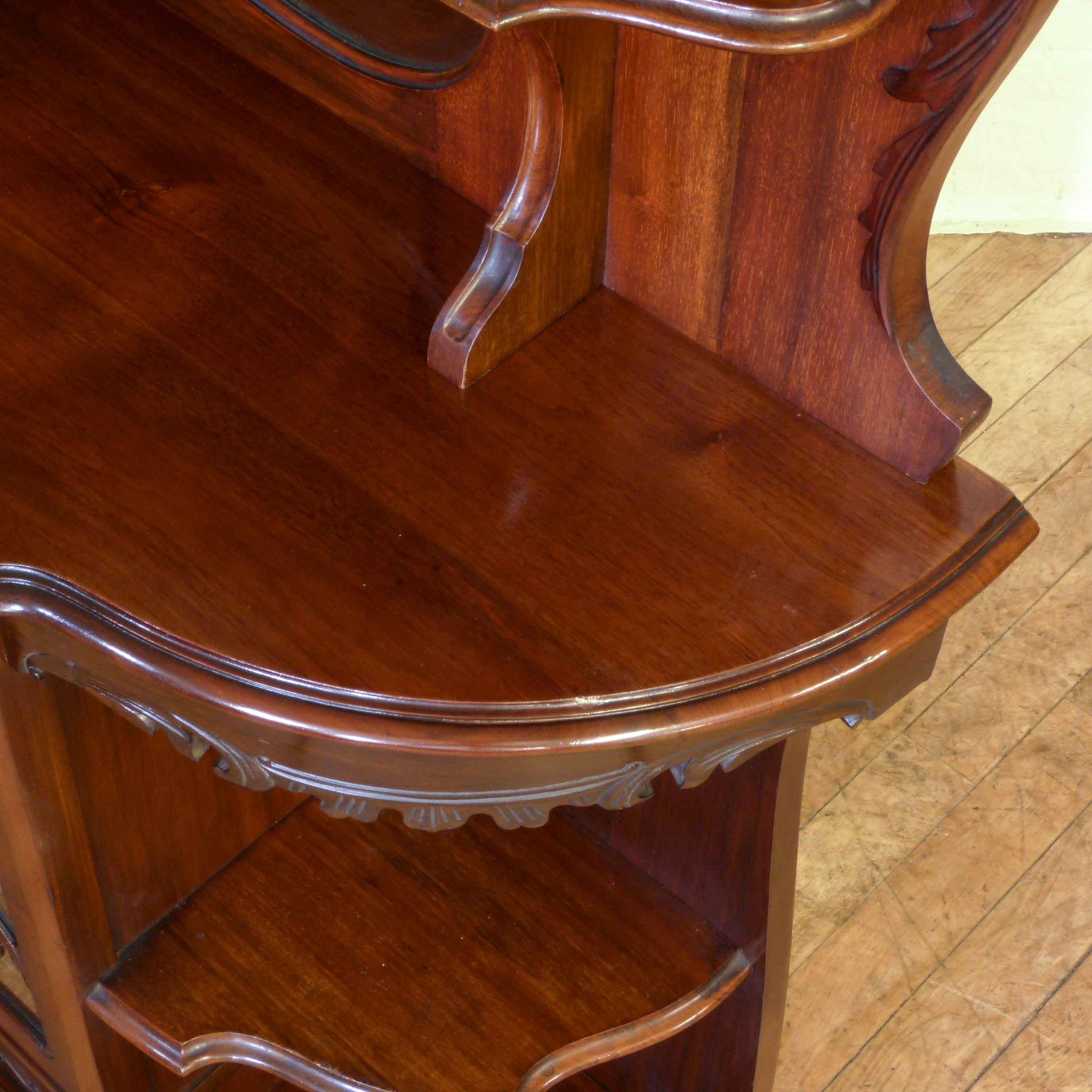 Walnut Victorian Rosewood Chiffonier For Sale