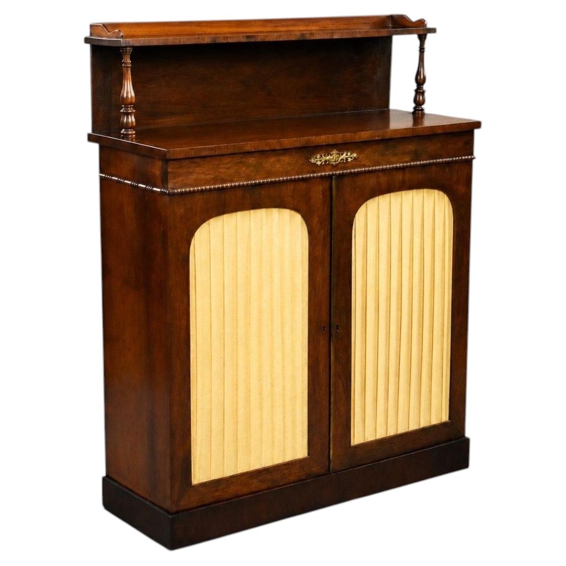 Victorian Rosewood Chiffonier For Sale