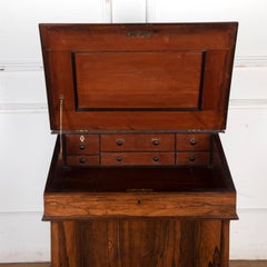Victorian Rosewood Davenport Desk