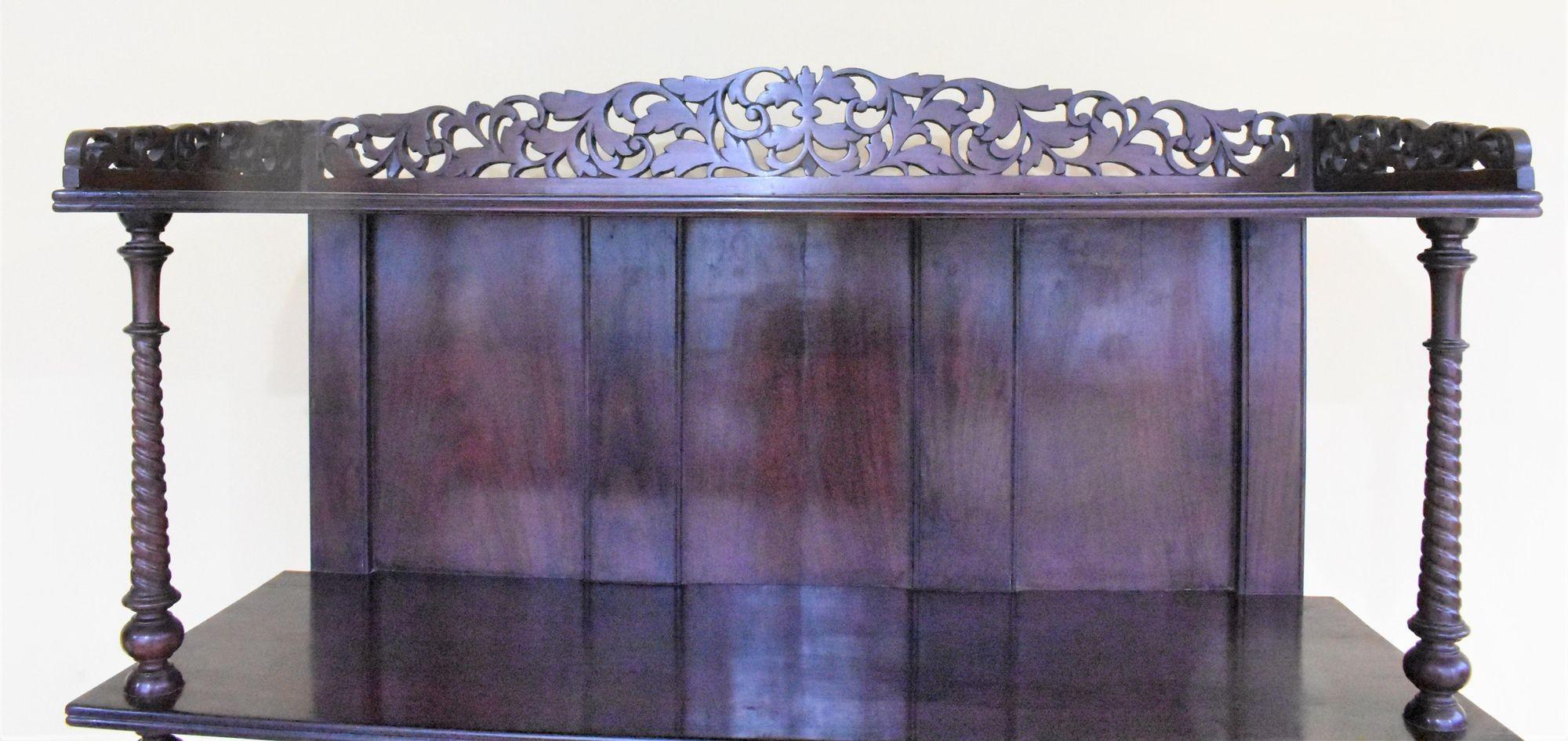 Victorian Rosewood Dresser/Cupboard 2