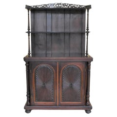 Victorian Rosewood Dresser/Cupboard