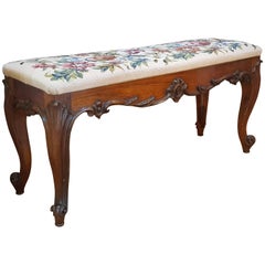 Victorian Rosewood Duet Stool