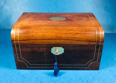 Victorian Rosewood Jewelry Box