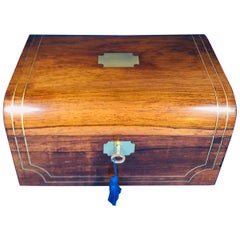 Victorian Rosewood Jewelry Box