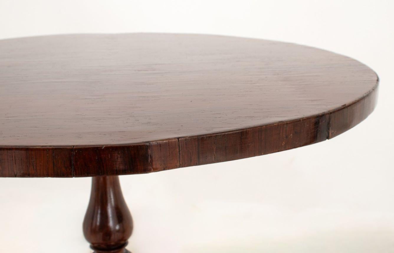 Victorian Rosewood Lamp Tables, Pair For Sale 1