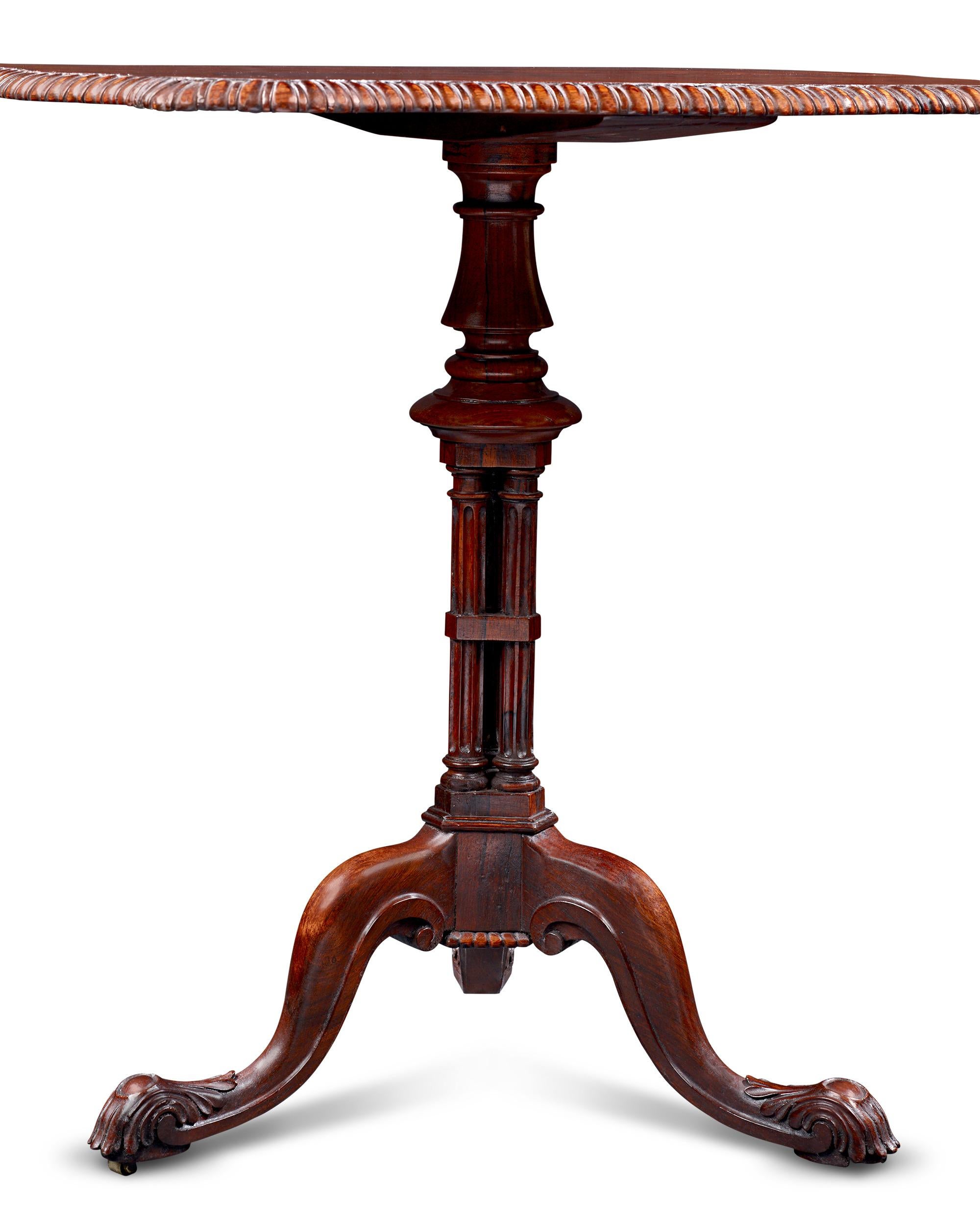 Victorien Table victorienne en bois de rose en vente