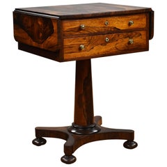 Victorian Rosewood Work Table