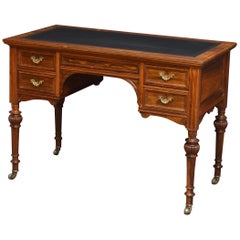 Victorian Rosewood Writing Table