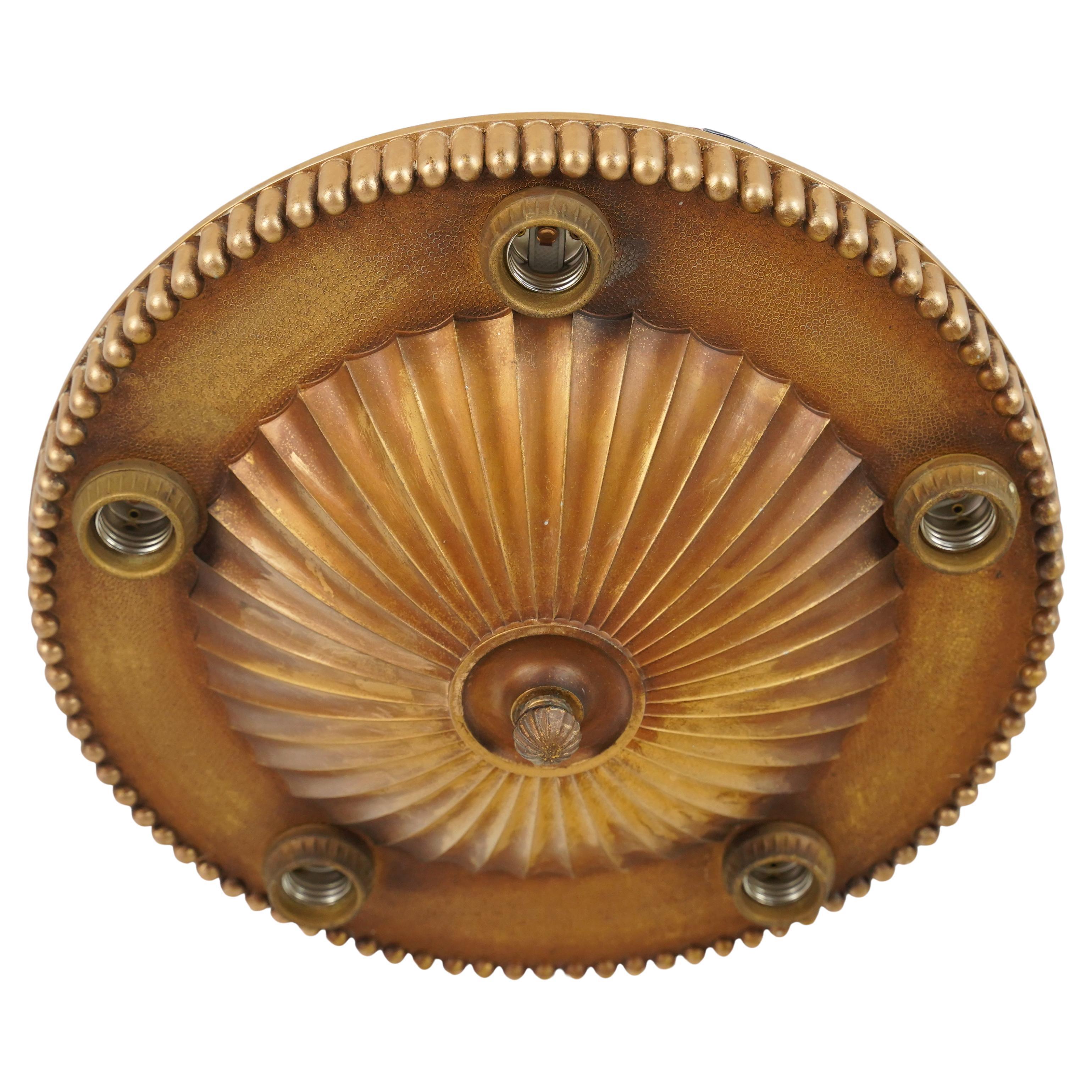Lampada da incasso a soffitto con 5 lampadine Victorian Round
