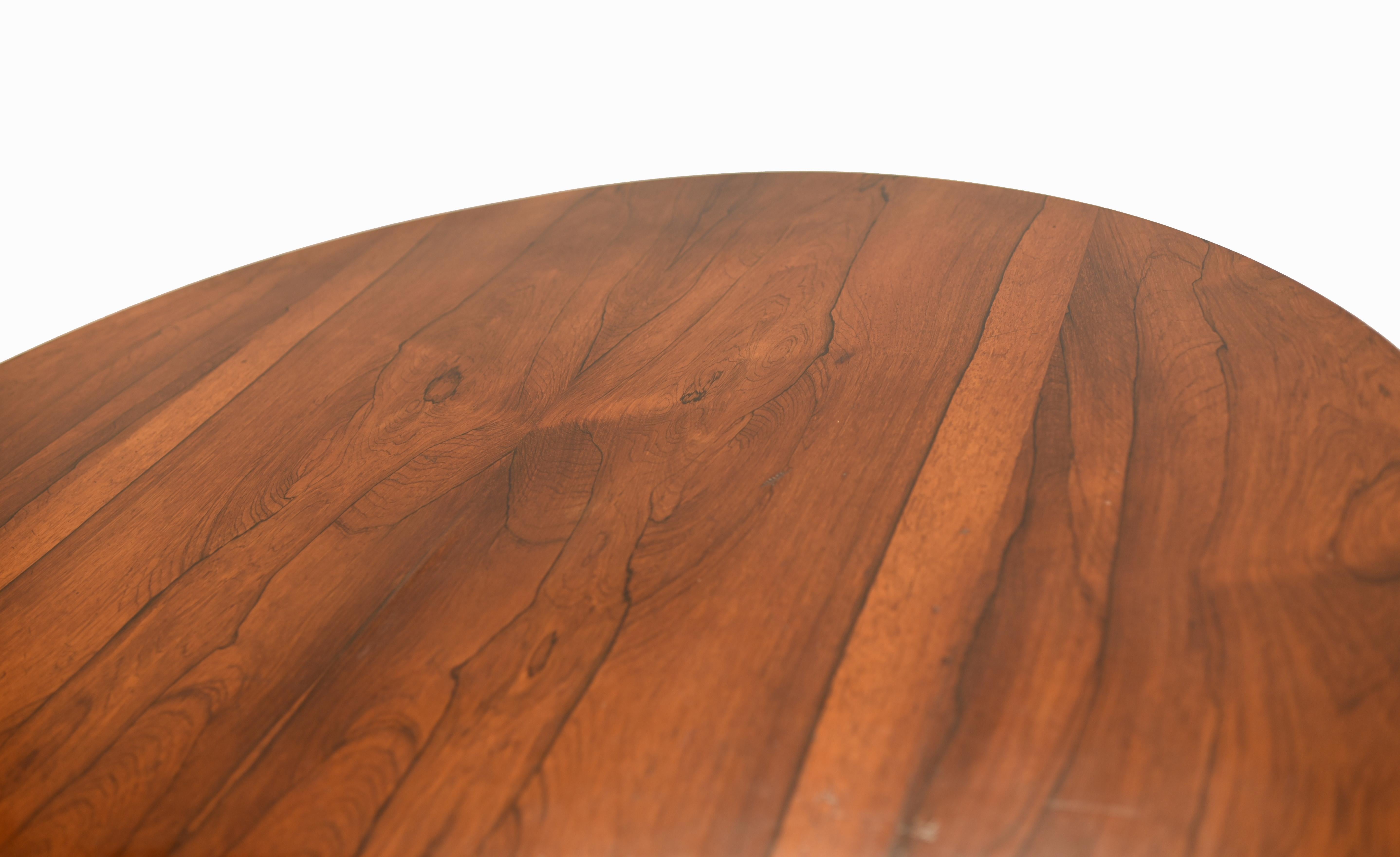 Victorian Round Dining Table Rosewood Centre Tables, 1860 4