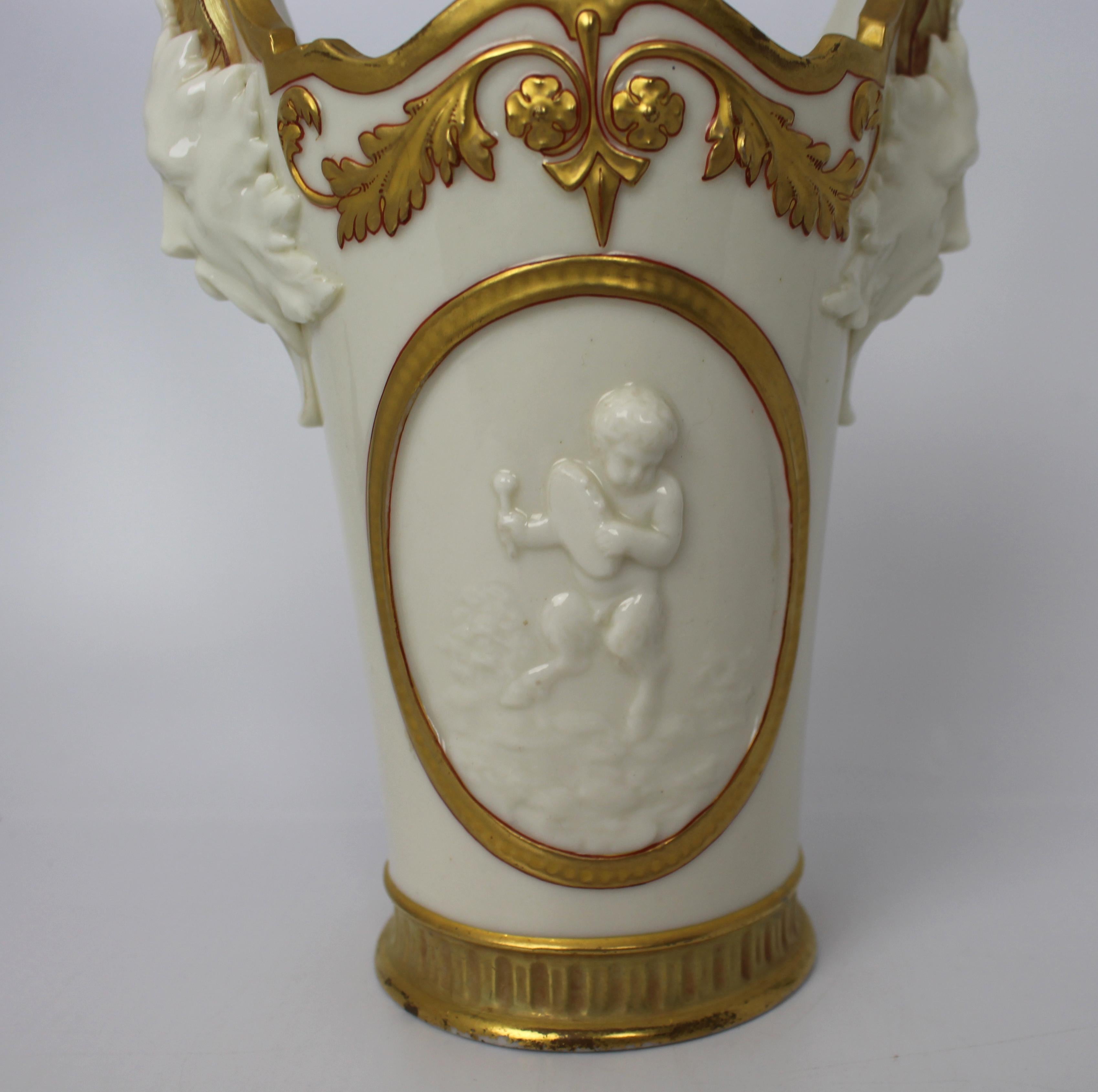 Vase d'exposition victorien Royal Worcester 1884 en vente 5