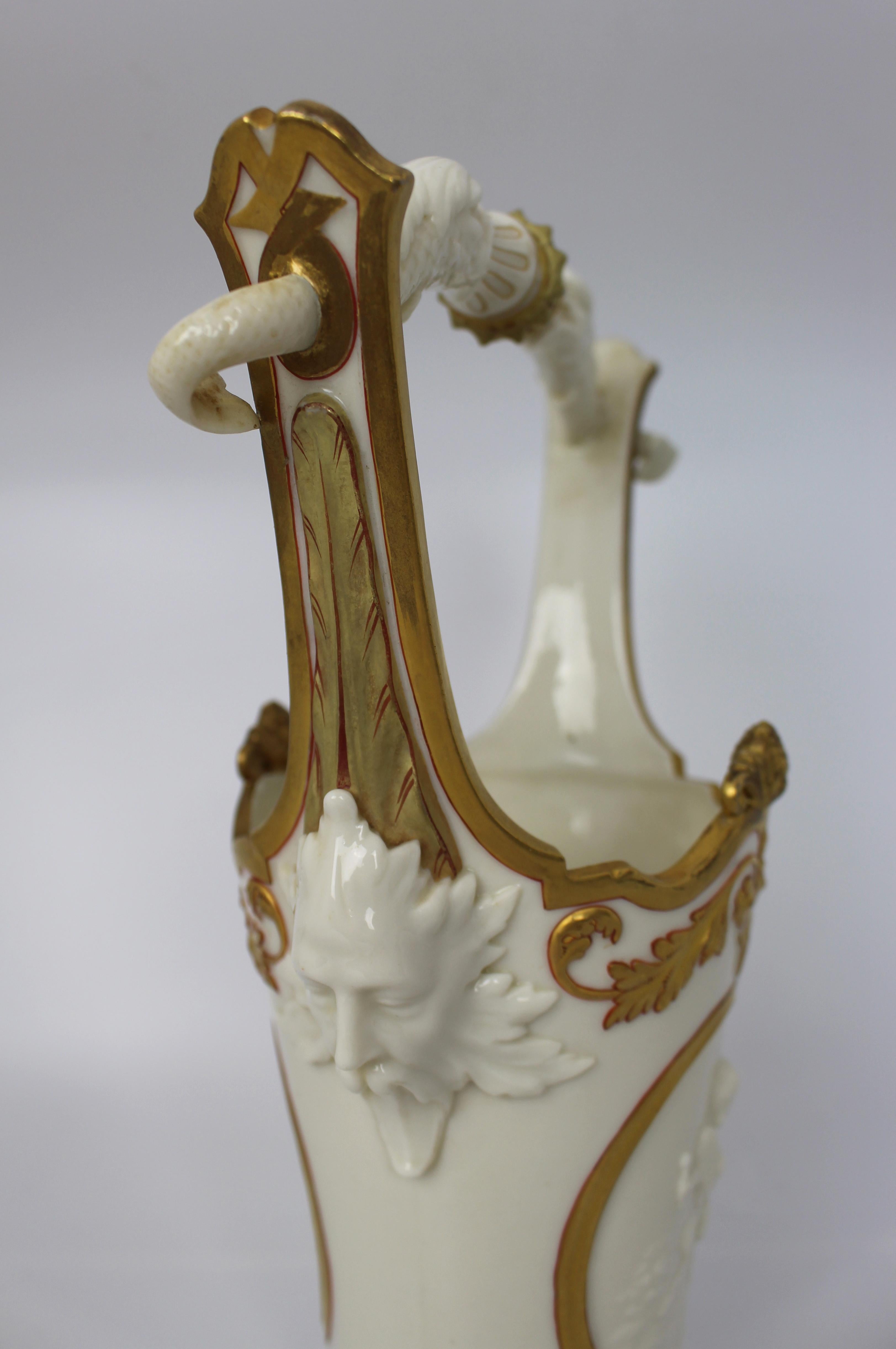 Vase d'exposition victorien Royal Worcester 1884 en vente 7
