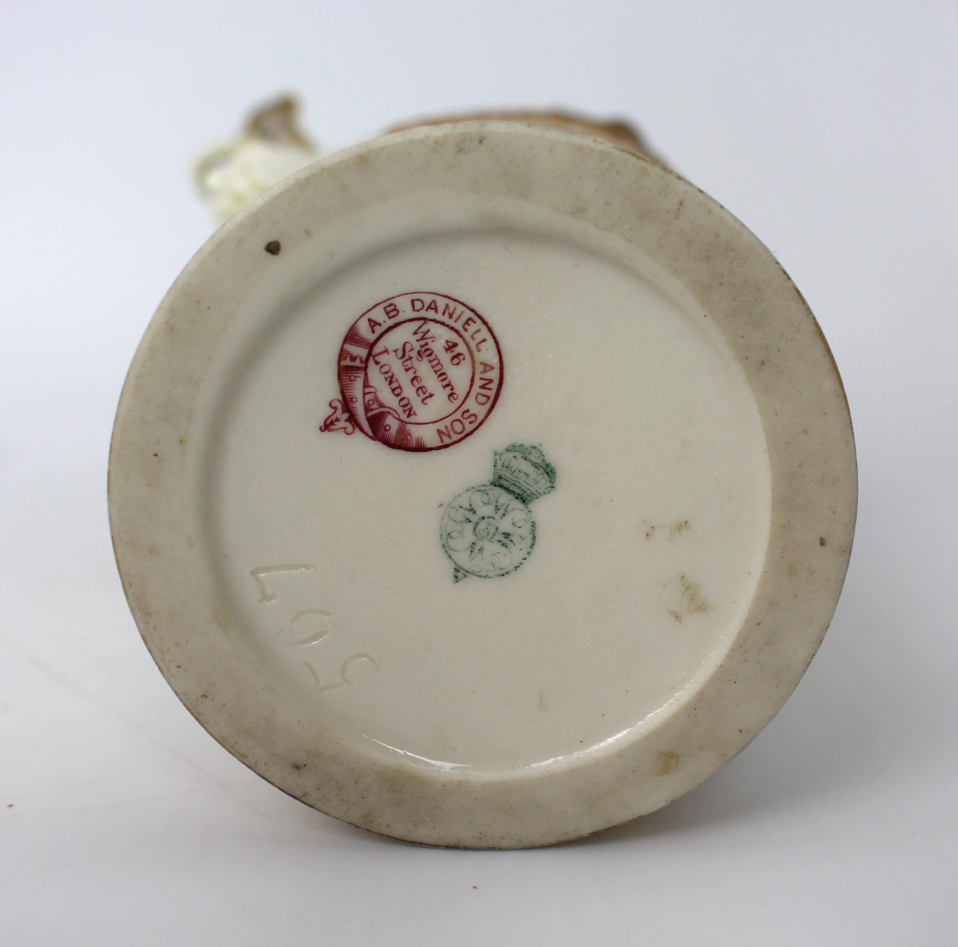 Vase d'exposition victorien Royal Worcester 1884 en vente 9