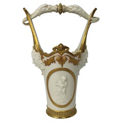 Victorian Royal Worcester Exhibition Vase 1884