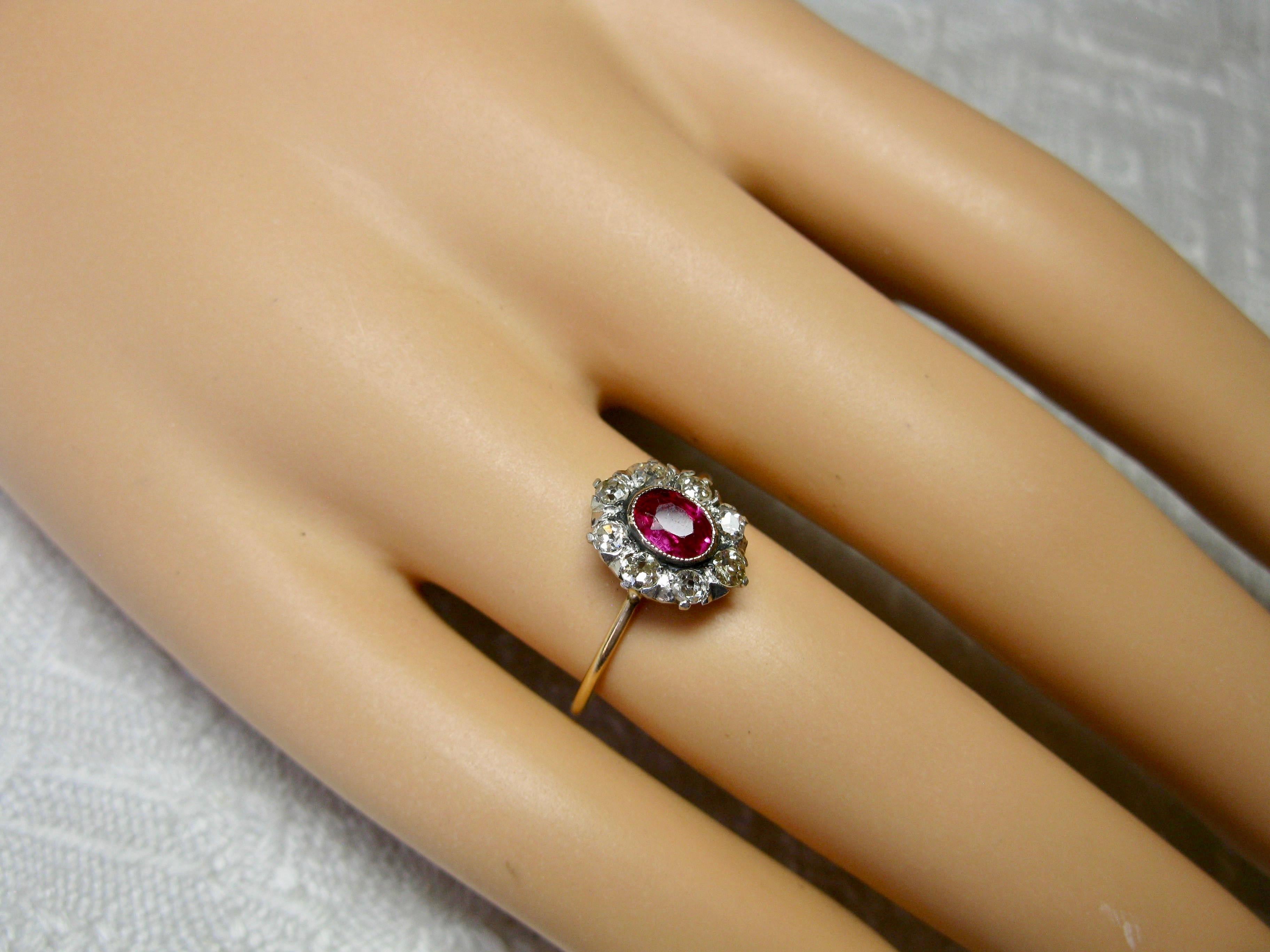 victorian ruby rings