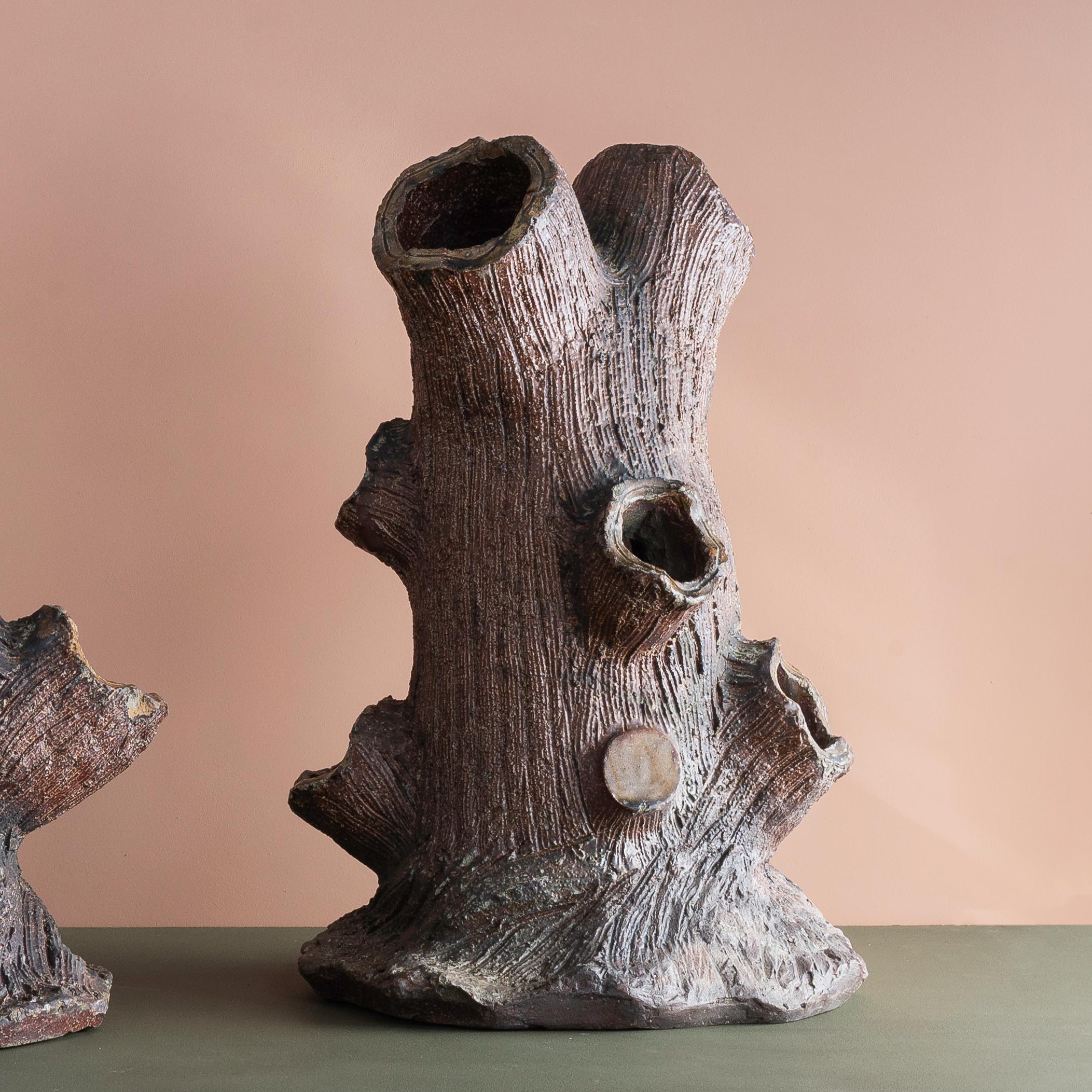 Jardinière victorienne en faux-bois émaillé de sel pour fraises en vente 8