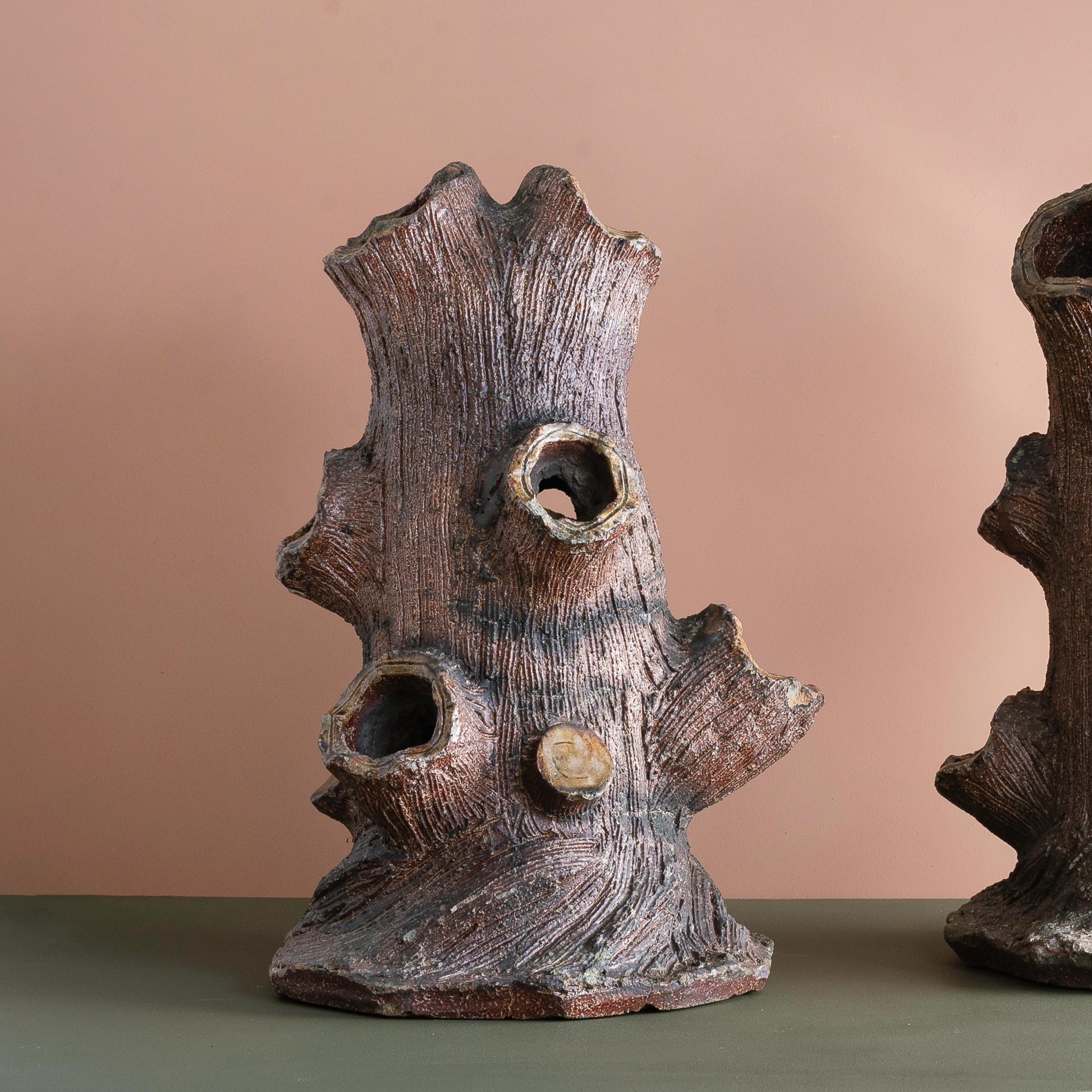 Jardinière victorienne en faux-bois émaillé de sel pour fraises en vente 9