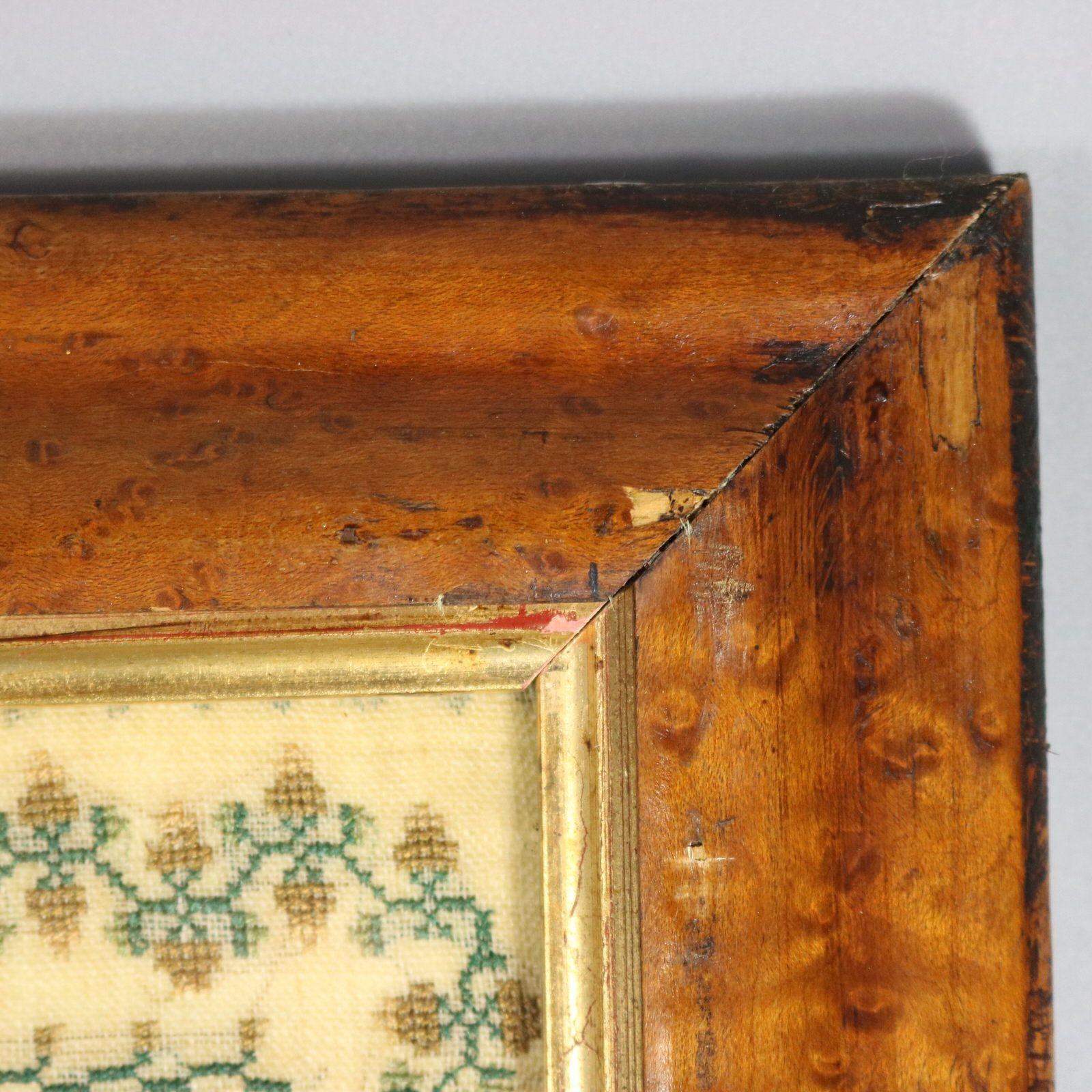 Victorian Sampler, 1850, Sarah Roberts Aged 13 For Sale 8