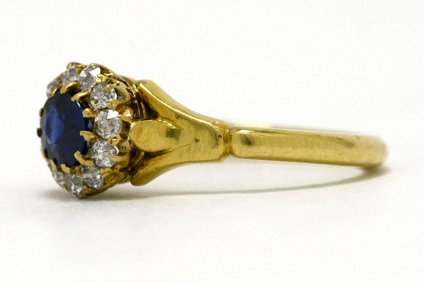 victorian antique sapphire engagement rings
