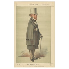 Victorian Savant and Statesman – Vanity Fair Men of the Day No. 14, 1870