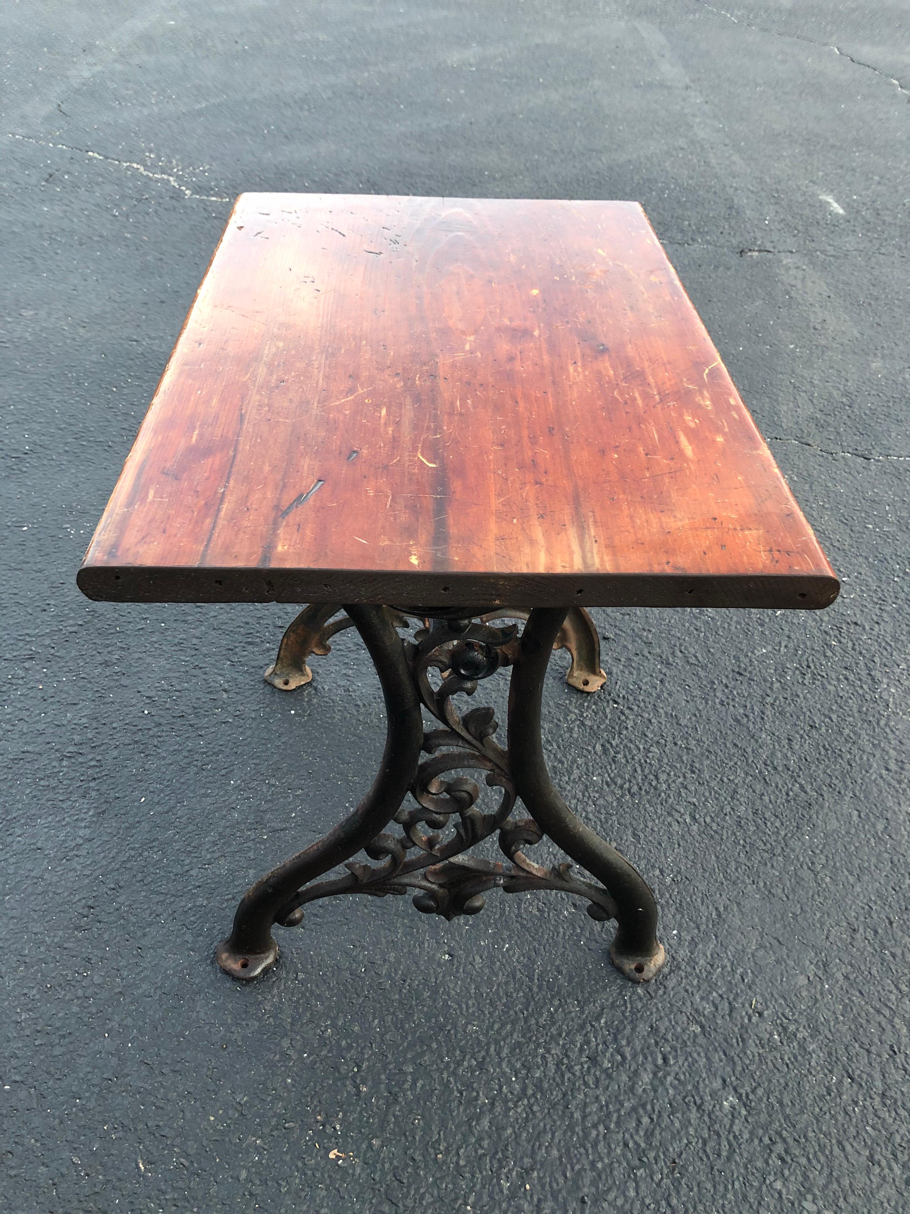 Victorian School Desk or Sewing Table 5