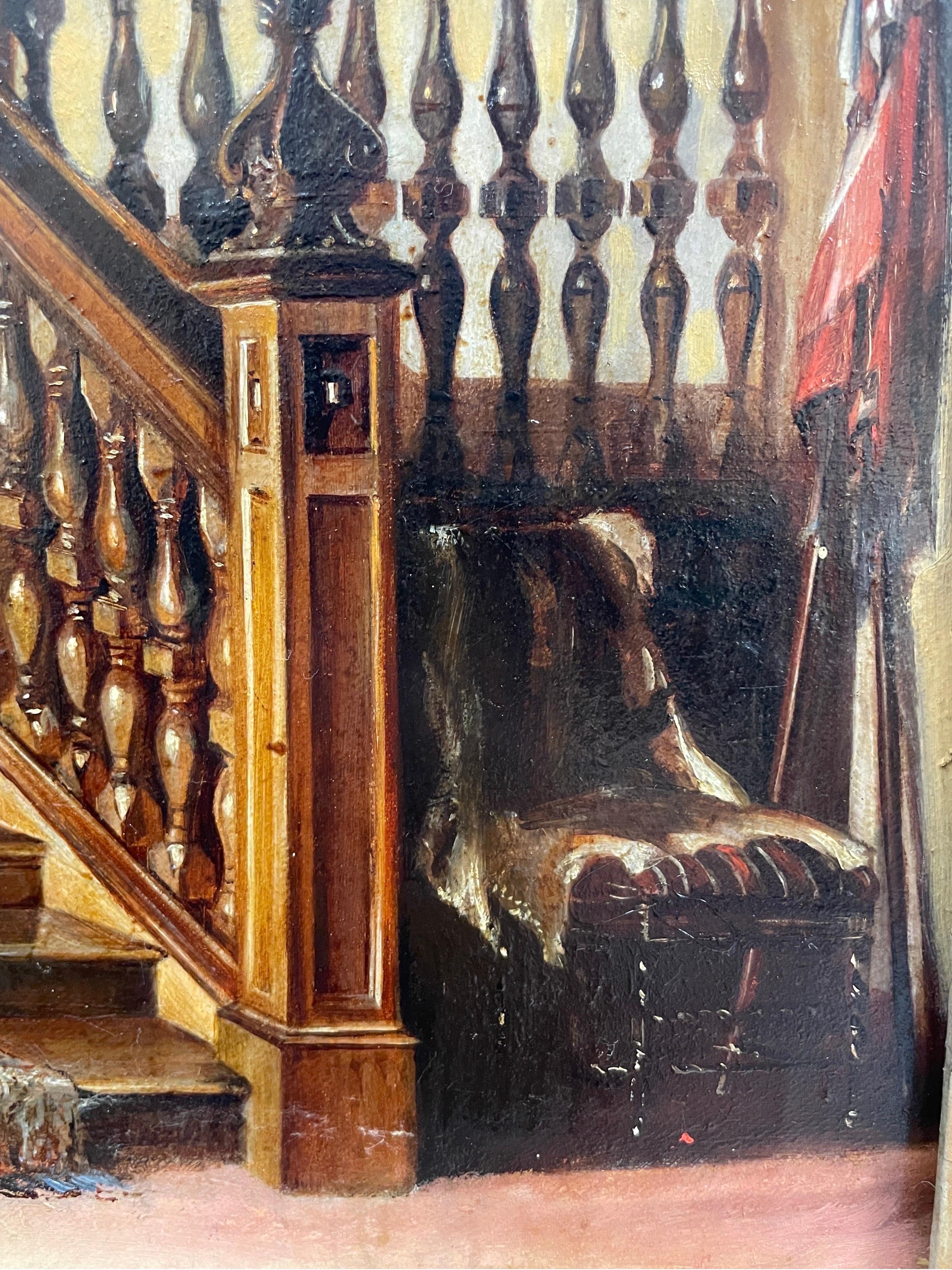 victorian interior painting