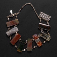 Victorian Scottish Agate Bracelet