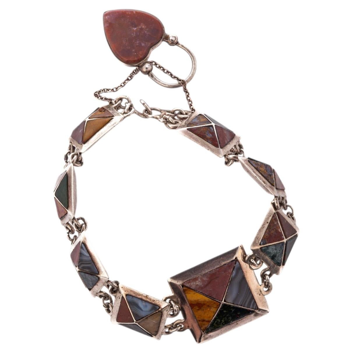 Victorian Scottish Agate Bracelet