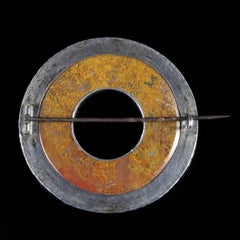 Victorian Scottish Agate Brooch, circa 1900