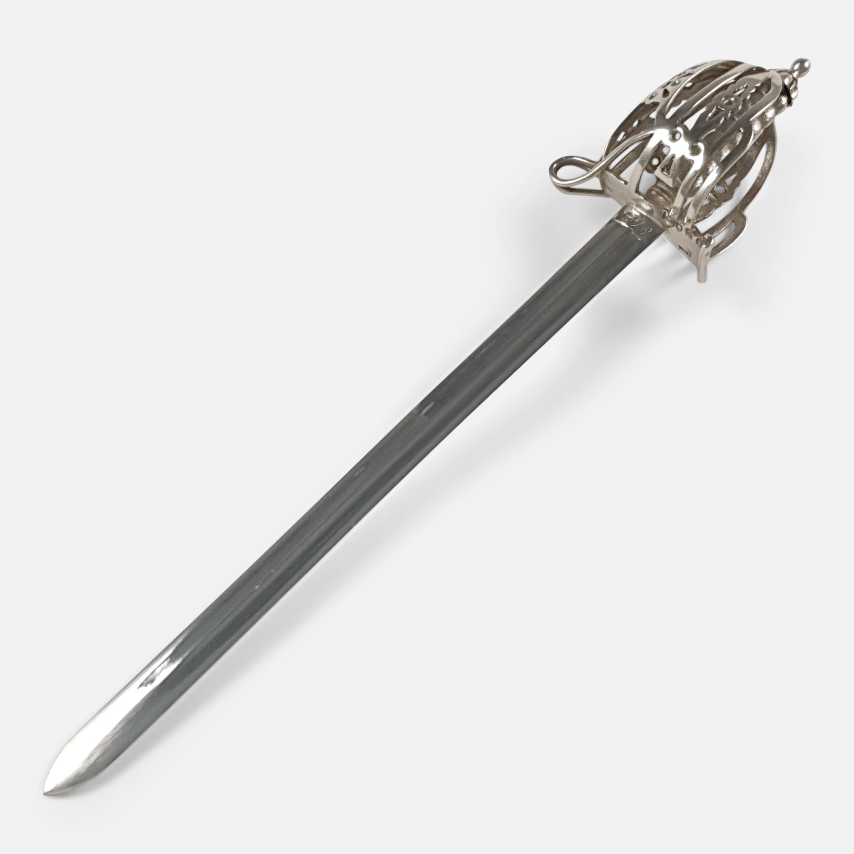 antique sword letter opener