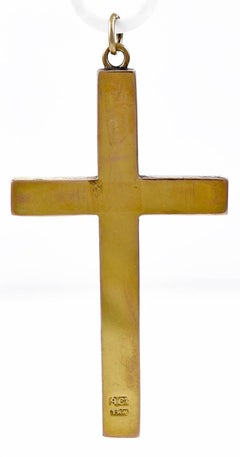 Victorian Scottish Gold and Agate Cross